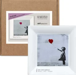 Shop Vide Poche With Gift Box Banksy - Balloon Artselection